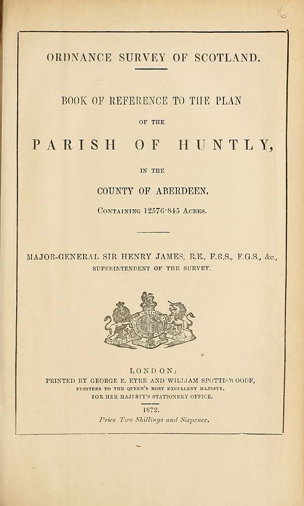 (369) 1872 - Huntly, County of Aberdeen