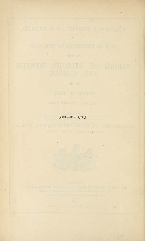 (260) Verso of title page - 