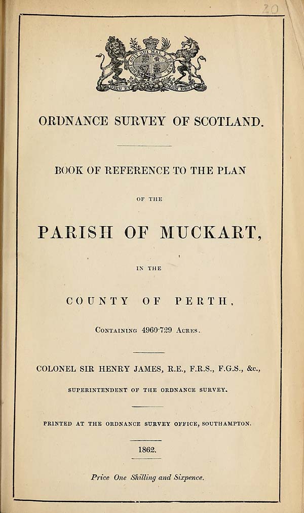 (671) 1862 - Muckart, County of Perth