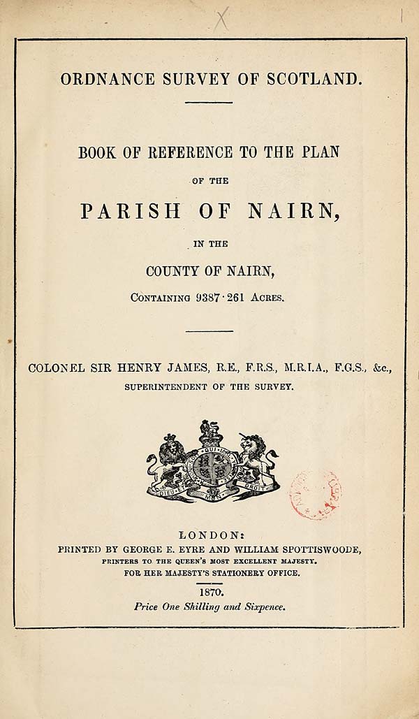 (7) 1870 - Nairn, County of Nairn