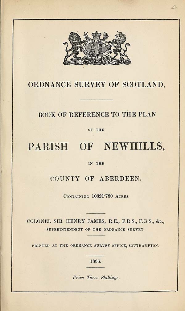 (87) 1866 - Newhills, County of Aberdeen