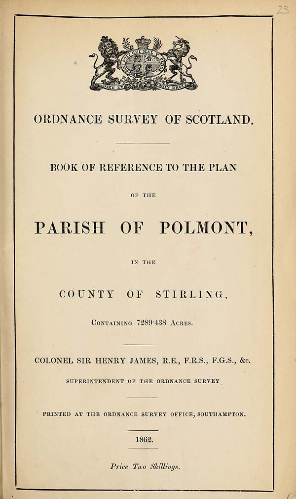 (559) 1862 - Polmont, County of Stirling