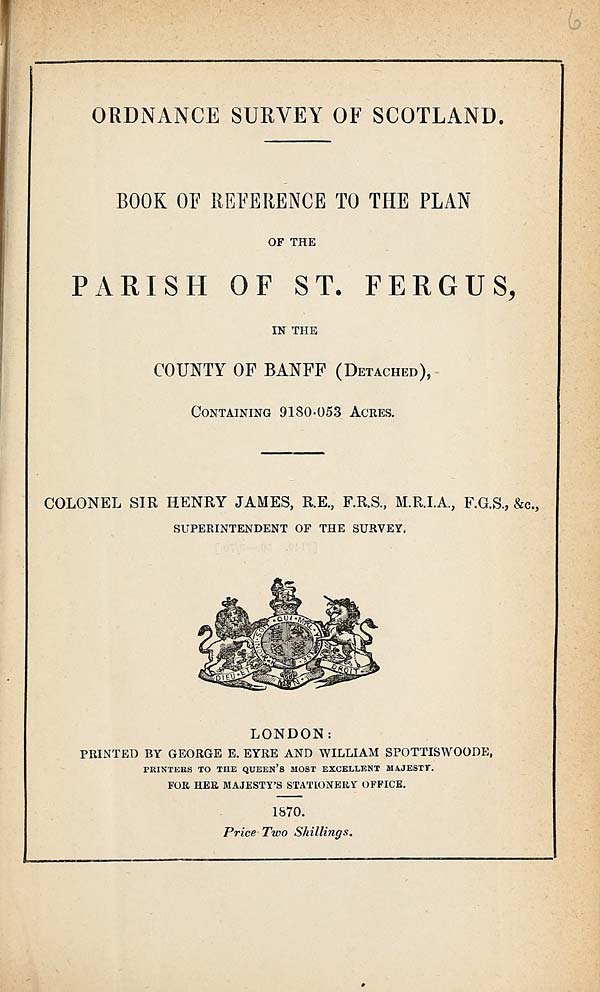 (131) 1870 - St. Fergus, County of Banff