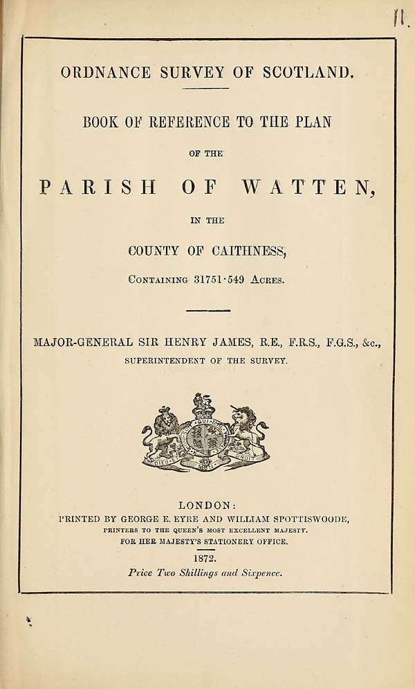 (235) 1872 - Watten, County of Caithness