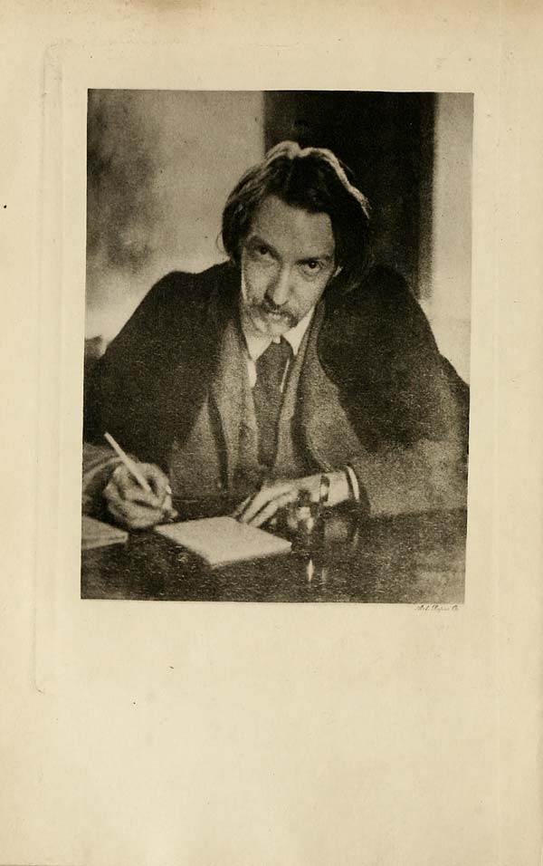 (10) Frontispiece portrait - Robert Louis Stevenson