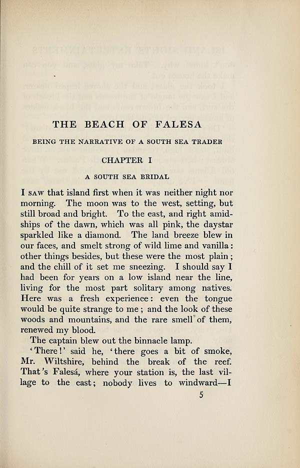 (23) Page 5 - Beach of Falesa