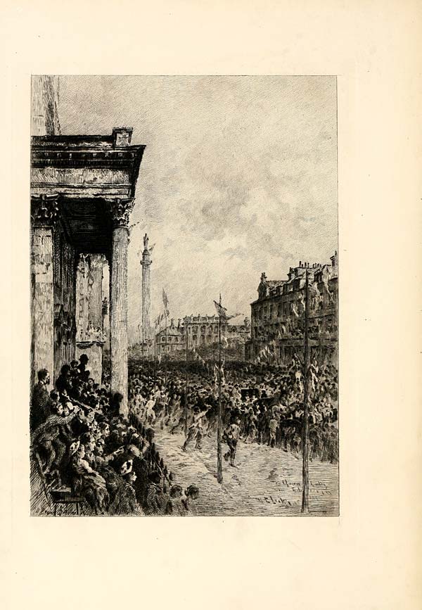 (8) Frontispiece - Queen's entry into Edinburgh in 1876