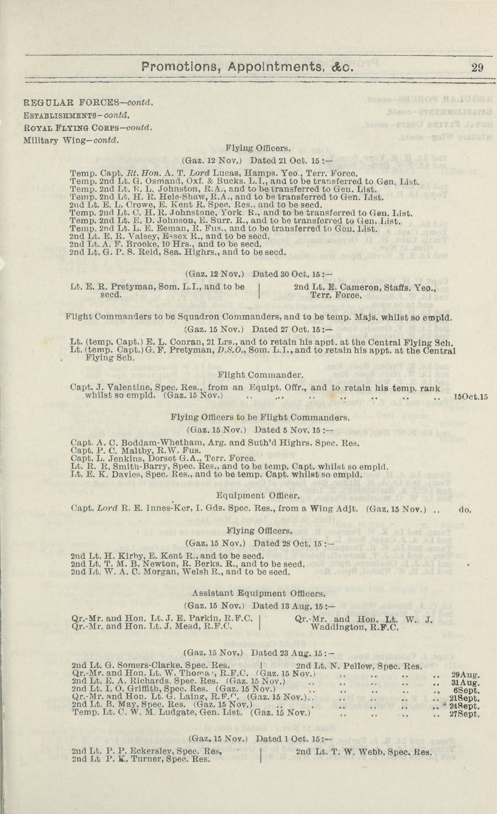 35 Army Lists Monthly Army Lists 1914 1918 Supplement To The Monthly Army List British Military Lists National Library Of Scotland
