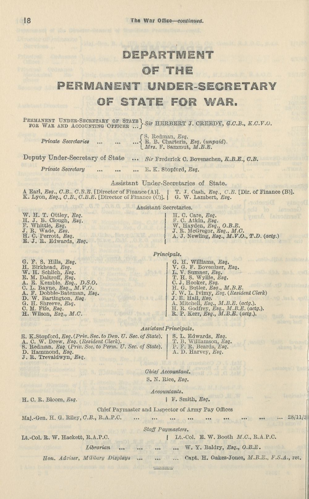 54 Army Lists Monthly Army Lists 1937 1940 February 1939 British Military Lists National Library Of Scotland