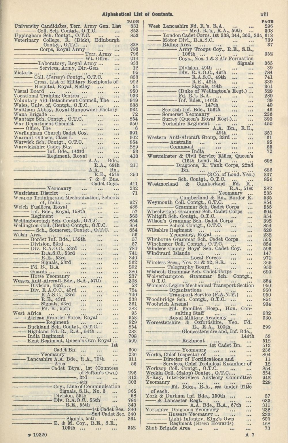 (31) - Army lists > Monthly army lists > 1937-1940 > January 1939 ...