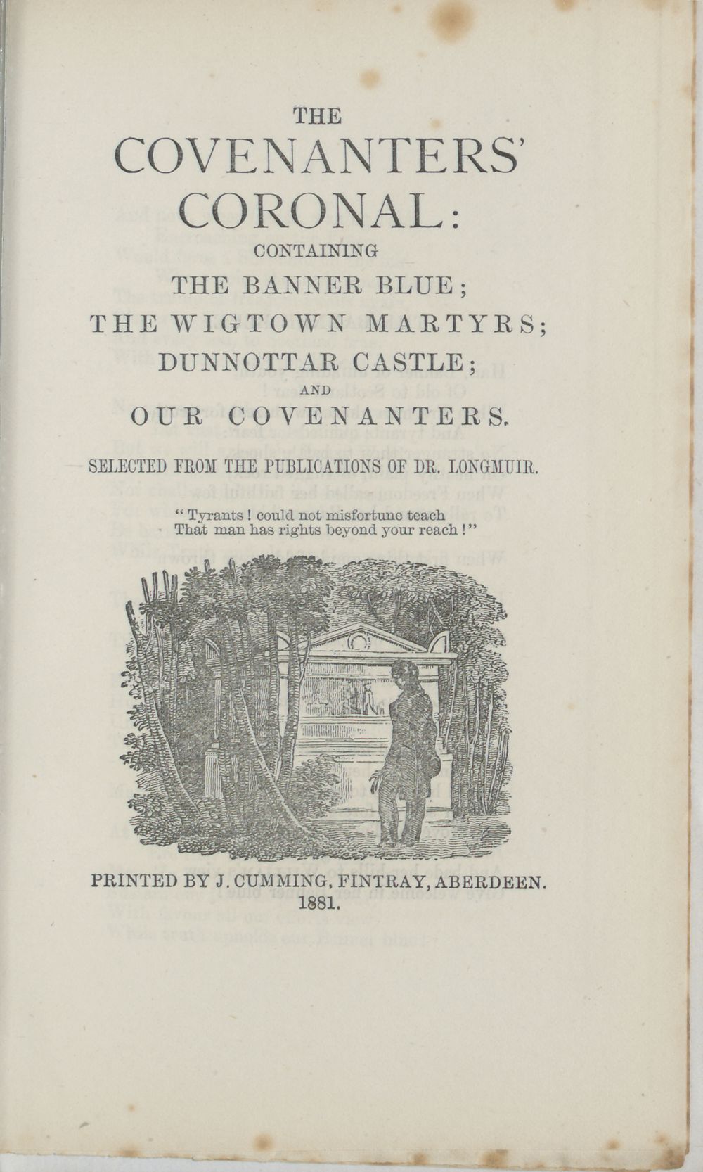 (1) - Covenanters > Covenanters' coronal - Chapbooks printed in ...