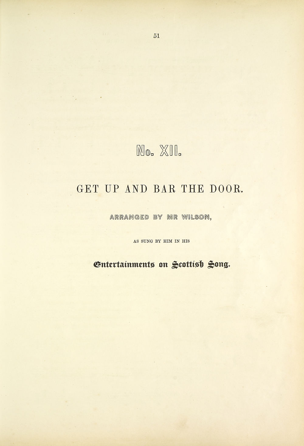 63 Page 51 Get Up And Bar The Door Glen Collection Of