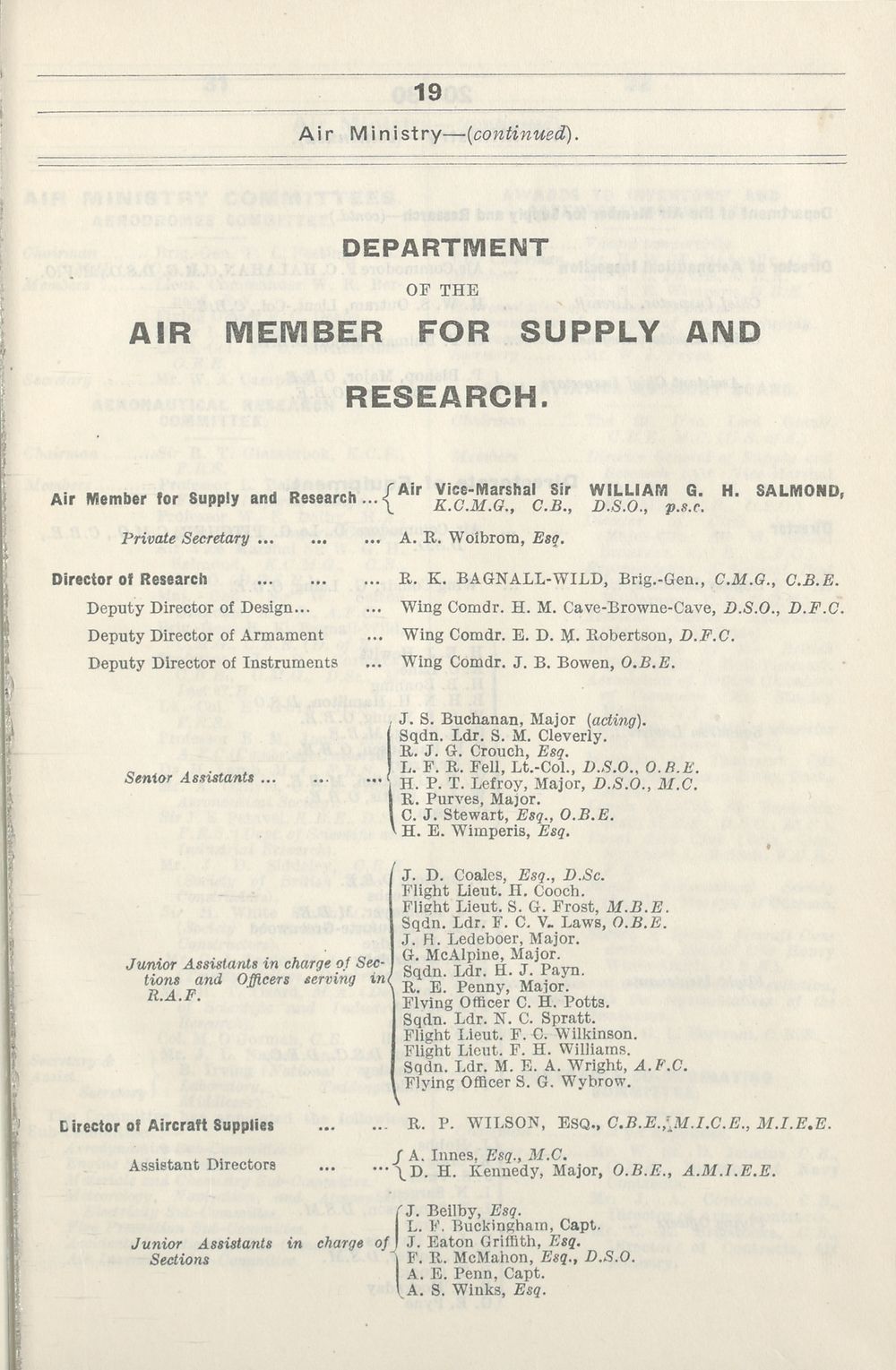 29 Air Force Lists Monthly Air Force Lists 1922 November British Military Lists National Library Of Scotland