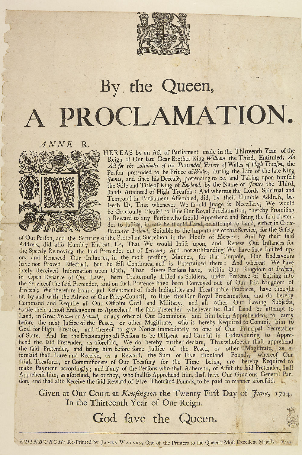 royal proclamation act