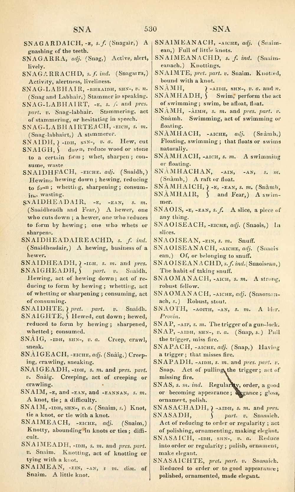 (544) - Blair Collection > Dictionary of the Gaelic language - Early ...