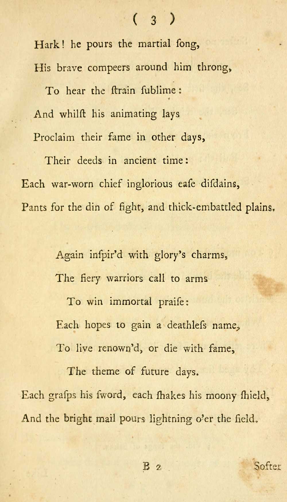 (15) - Ossian Collection > Fingal, a poem in six books, by Ossian ...