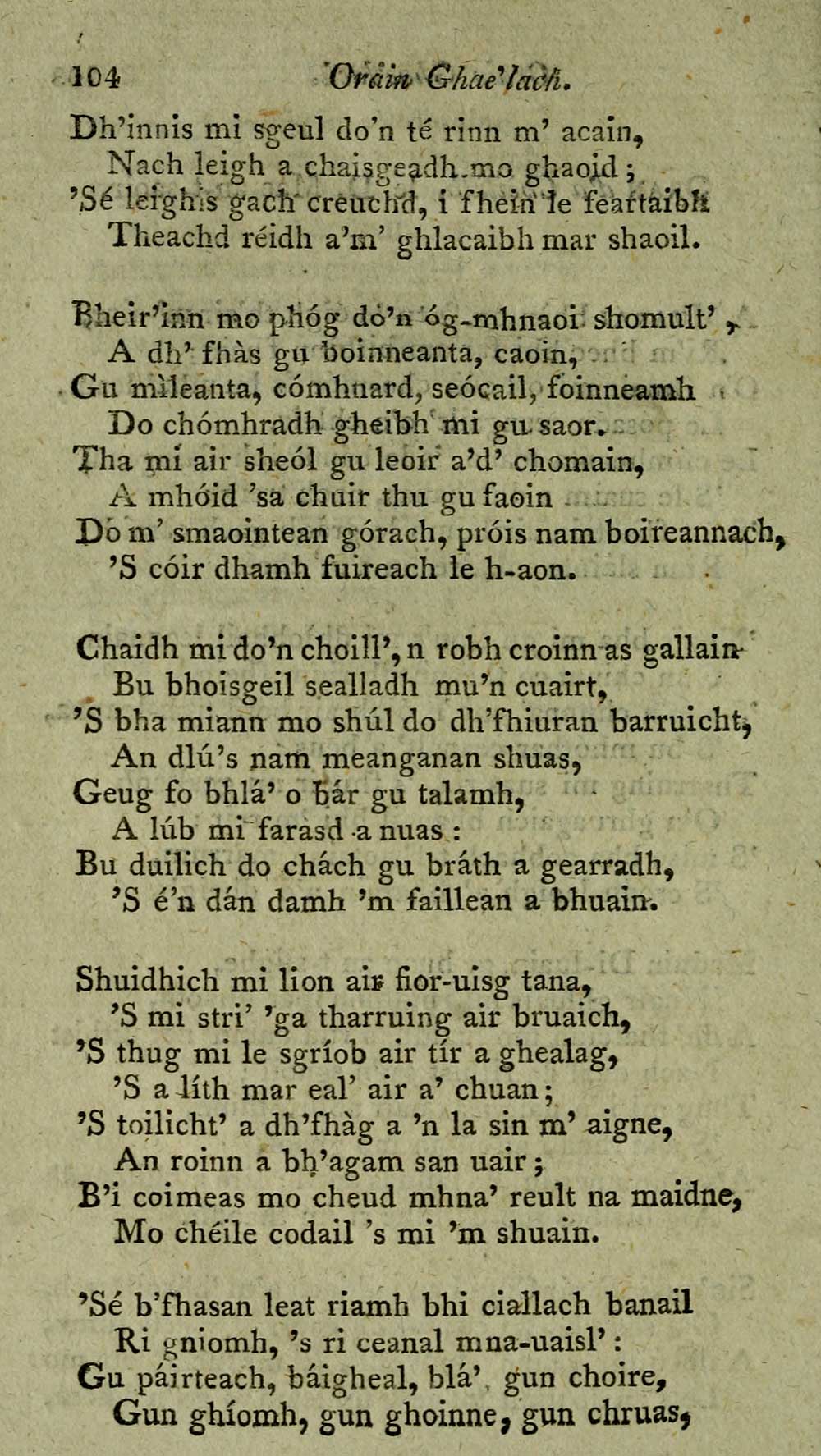 126 J F Campbell Collection Choice Collection Of Gaelic Poems Early Gaelic Book Collections National Library Of Scotland