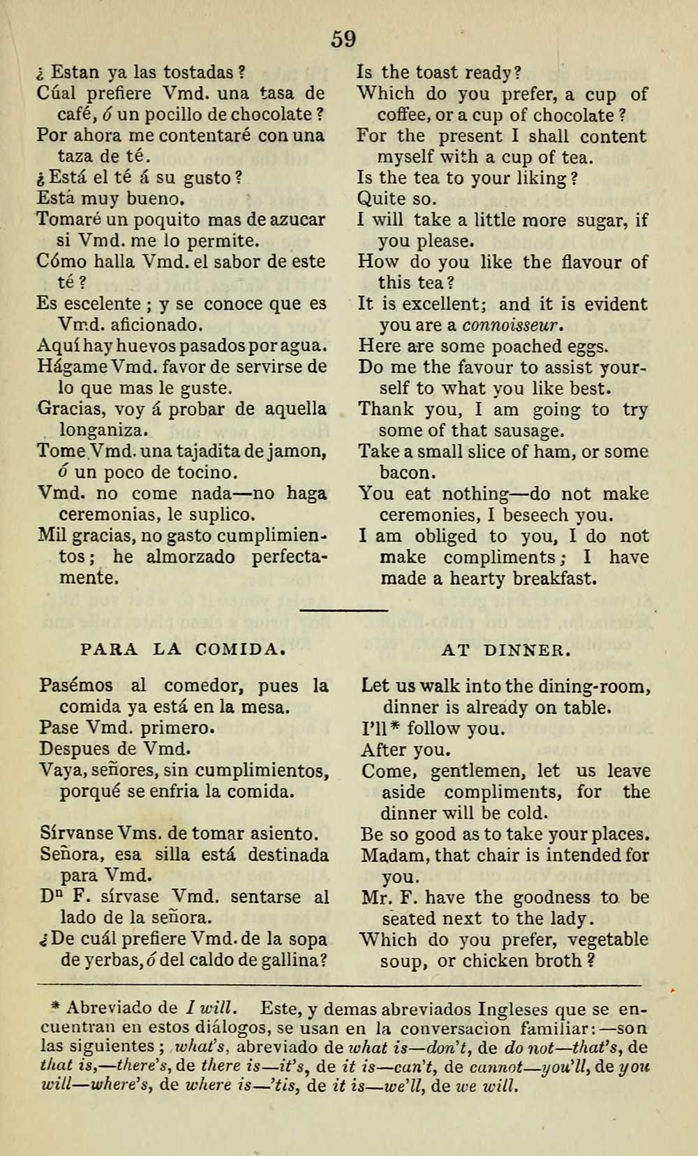 71 J F Campbell Collection New Guide To Spanish And English Conversation Early Gaelic Book Collections National Library Of Scotland