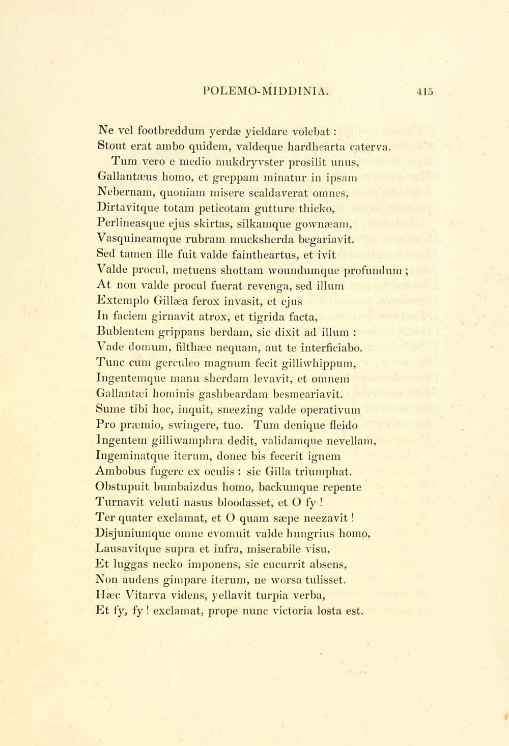 Wimbeldon Poem (459) Page 415 - Maitland Club > Poems of William Drummond of ...