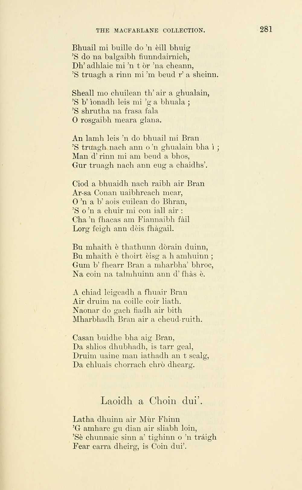 457 Ossian Collection Reliquiae Celticae Volume 1 Early Gaelic Book Collections National Library Of Scotland