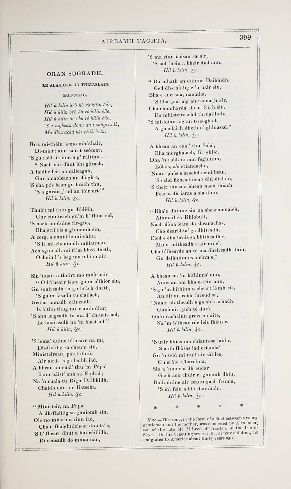 475 Blair Collection Sar Obair Nam Bard Gaelach Or The Beauties Of Gaelic Poetry And Lives Of The Highland Bards Early Gaelic Book Collections National Library Of Scotland