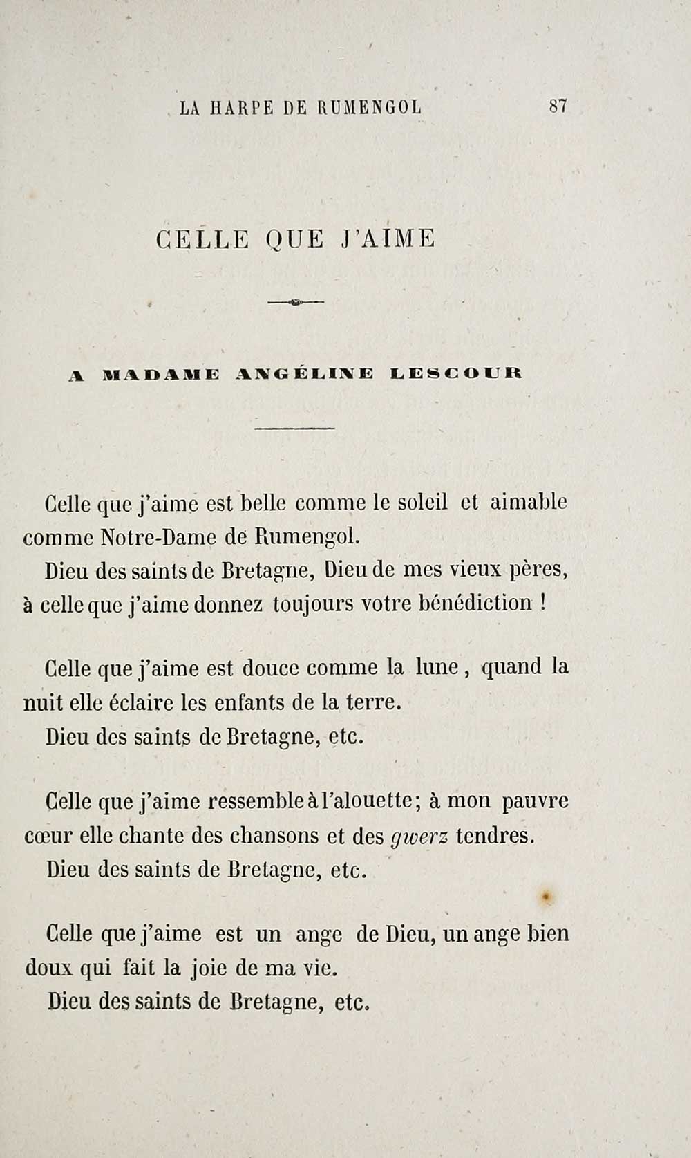 109 Blair Collection Telenn Remengol Early Gaelic Book Collections National Library Of Scotland