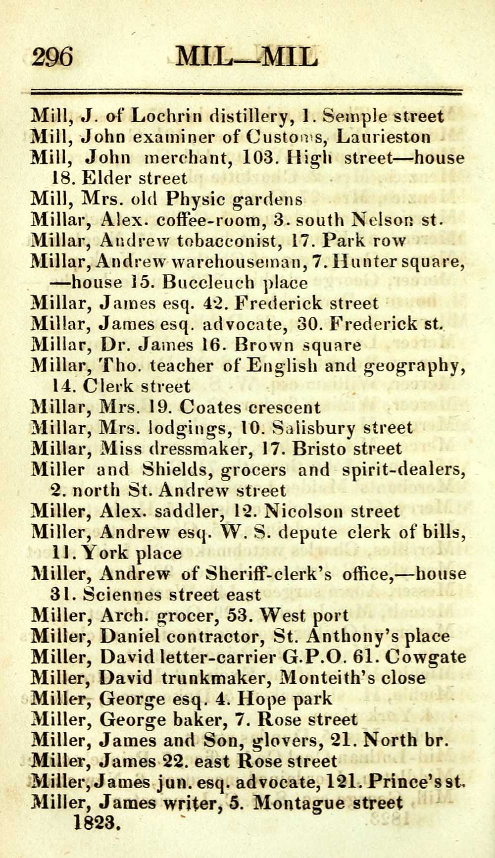(304) - Towns > Edinburgh > 1805-1834 - Post Office annual directory ...