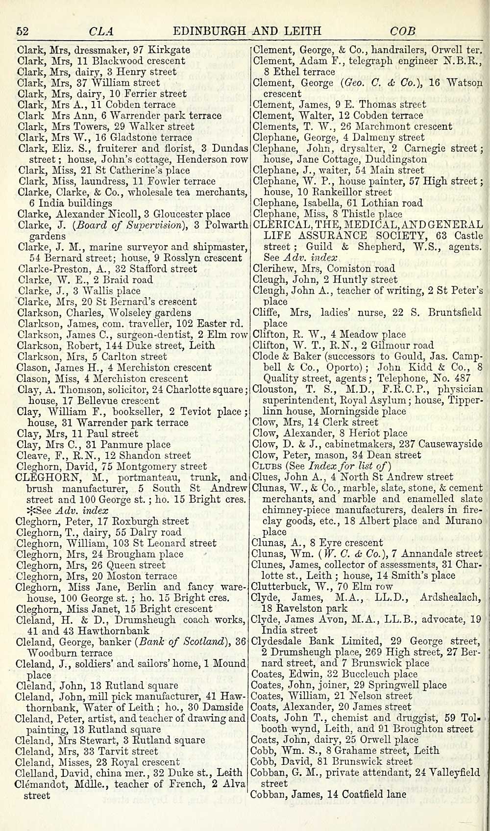 (80) - Towns > Edinburgh > 1846-1975 - Post Office Edinburgh and Leith ...