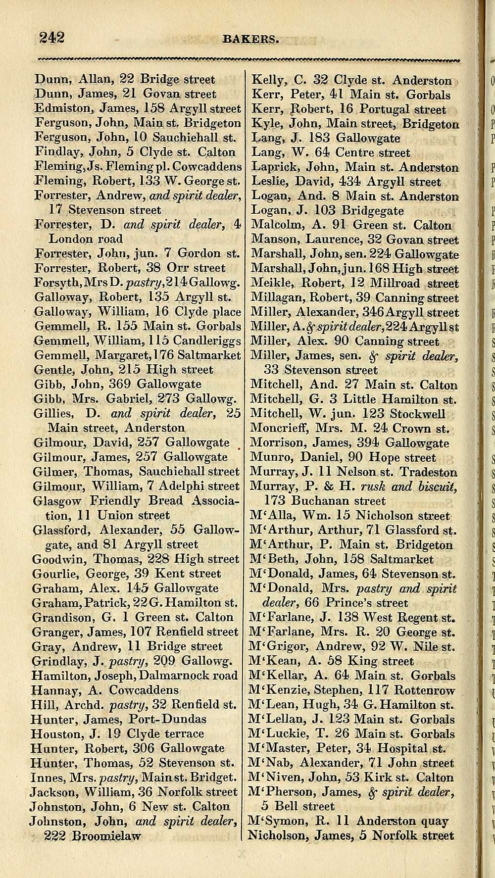 340) - Towns > Glasgow > 1828-1912 - Post-Office annual Glasgow directory >  1834-1835 - Scottish Directories - National Library of Scotland