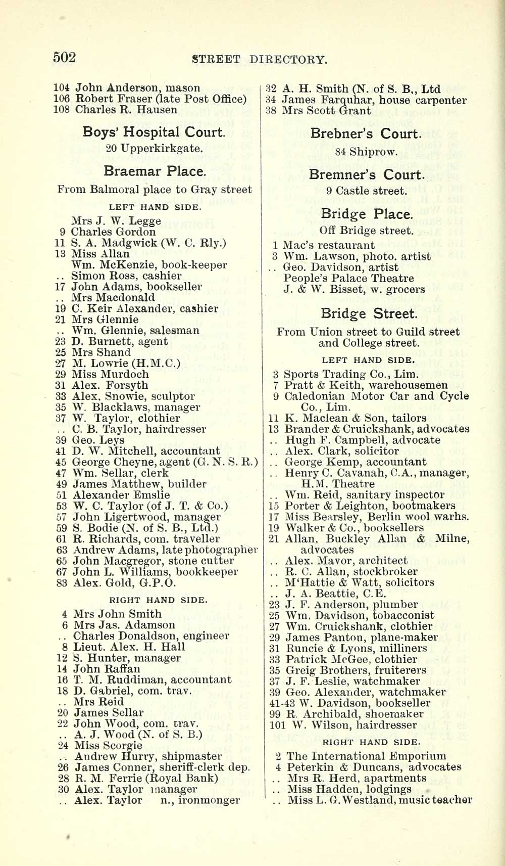 (508) Towns > Aberdeen > 18581912 Post Office Aberdeen directory