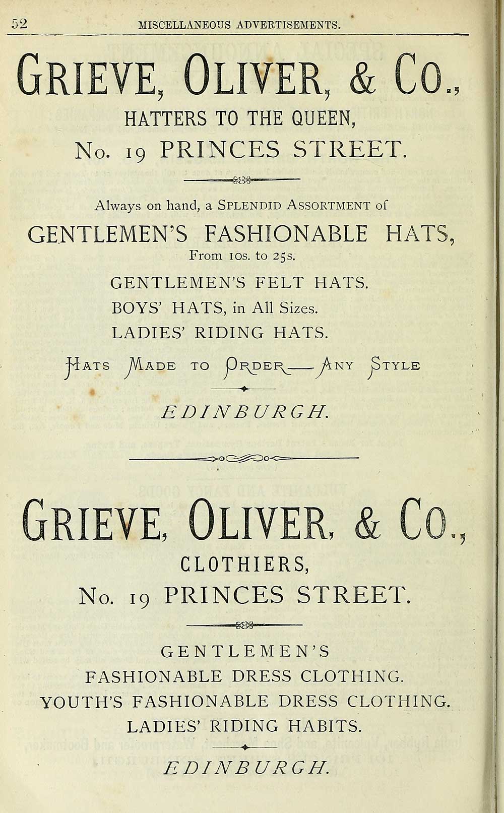 ladies hats edinburgh