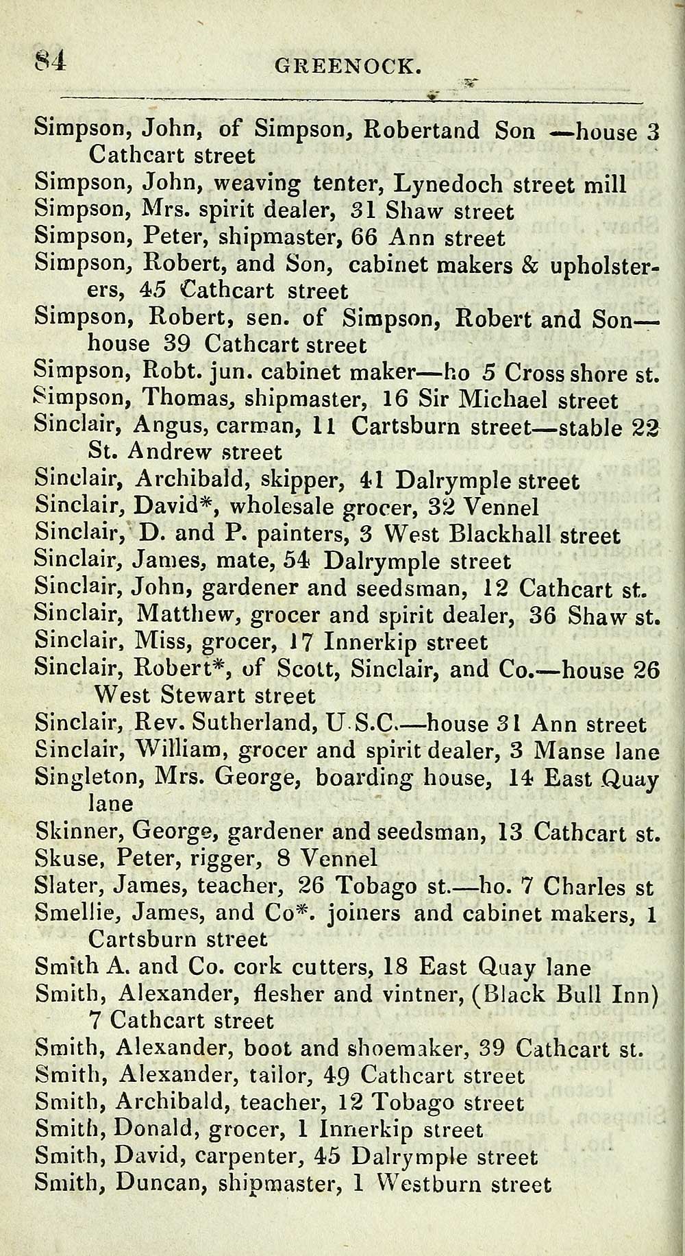 (92) - Counties > Renfrewshire > 1836-37 - Fowler's commercial ...