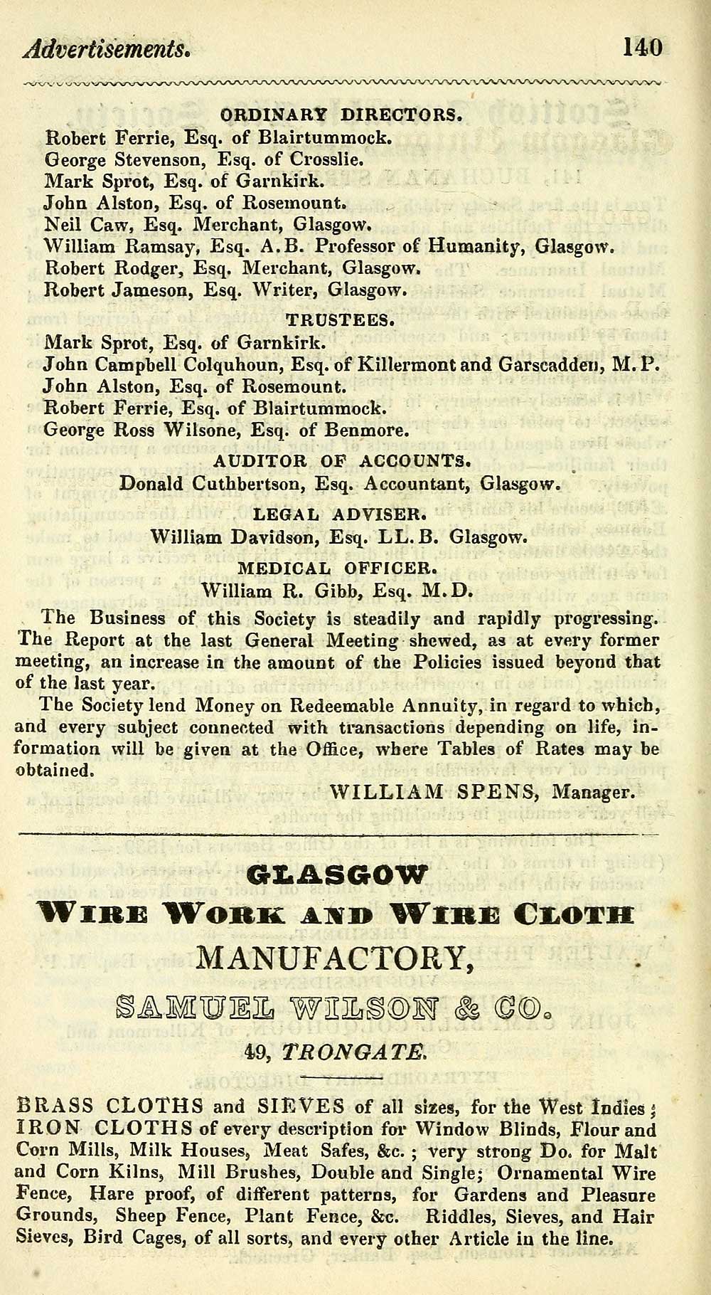 (514) - Towns > Glasgow > 1828-1912 - Post-Office annual Glasgow ...