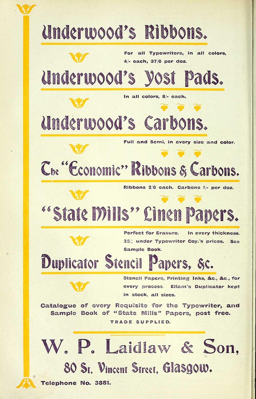 (960) Towns > Glasgow > 18281912 PostOffice annual Glasgow