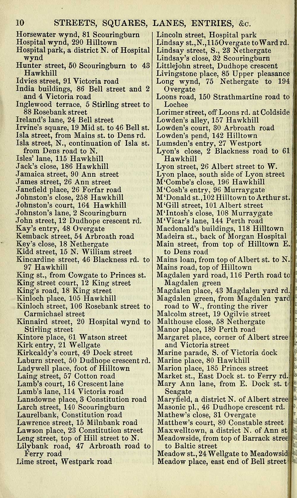 (32) - Towns > Dundee > 1809-1912 - Dundee Directory > 1880-1881 ...