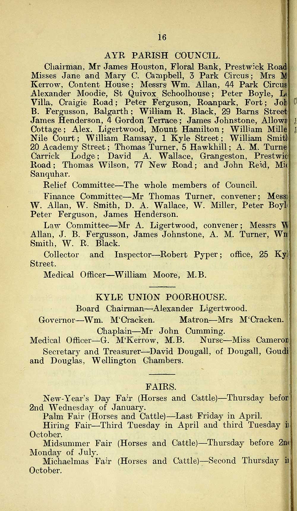 (22) Towns > Ayr > 18941912 Ayr Post Office General and Trades