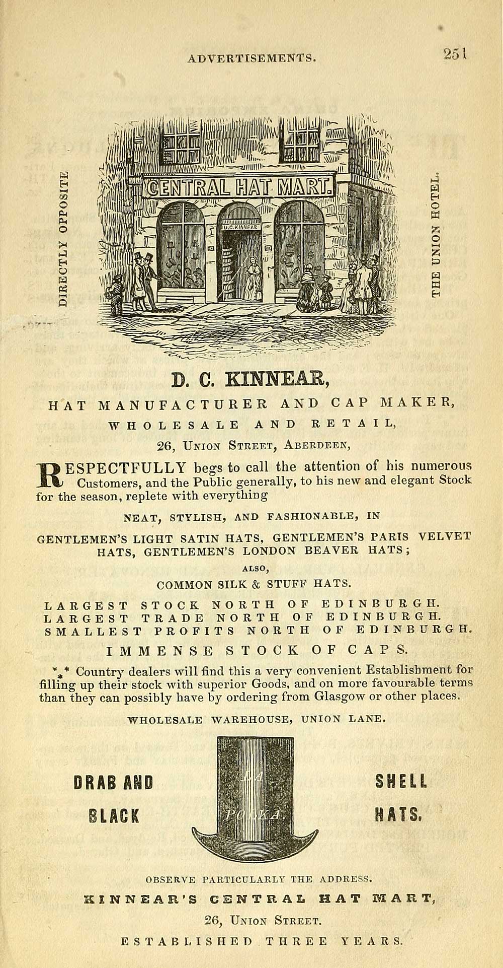 (281) Towns > Aberdeen > 18461848 Postoffice and Bonaccord