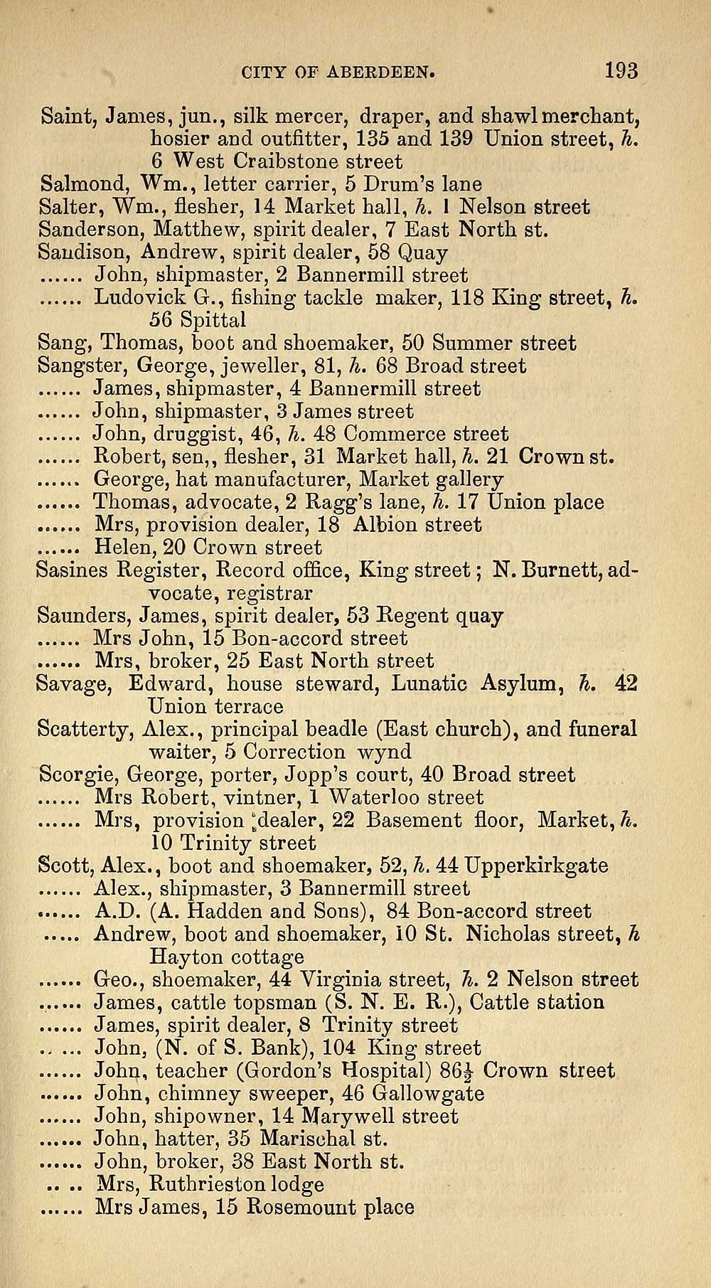 (197) Towns > Aberdeen > 18581912 Post Office Aberdeen directory