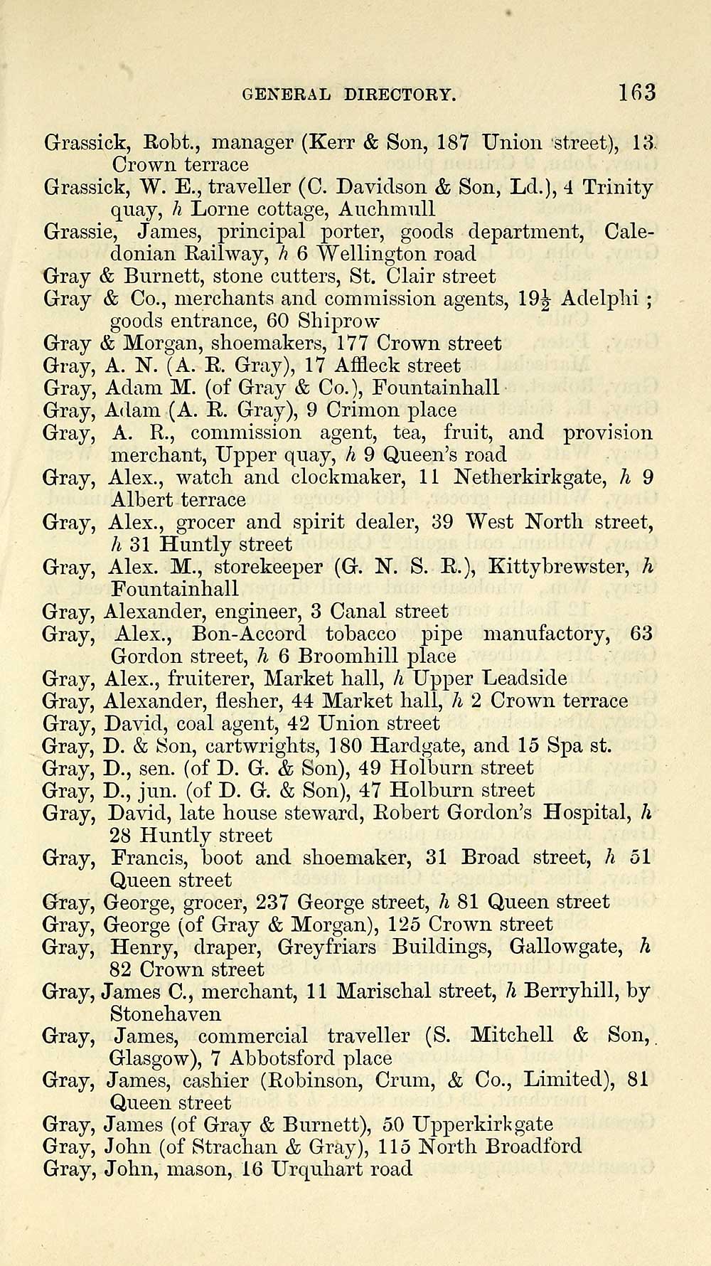 (167) Towns > Aberdeen > 18581912 Post Office Aberdeen directory
