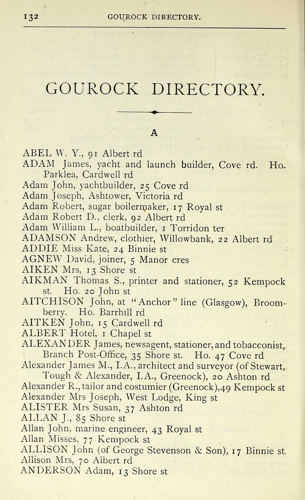 (600) - Towns > Greenock > 1847-1912 - Post-office Greenock directory ...