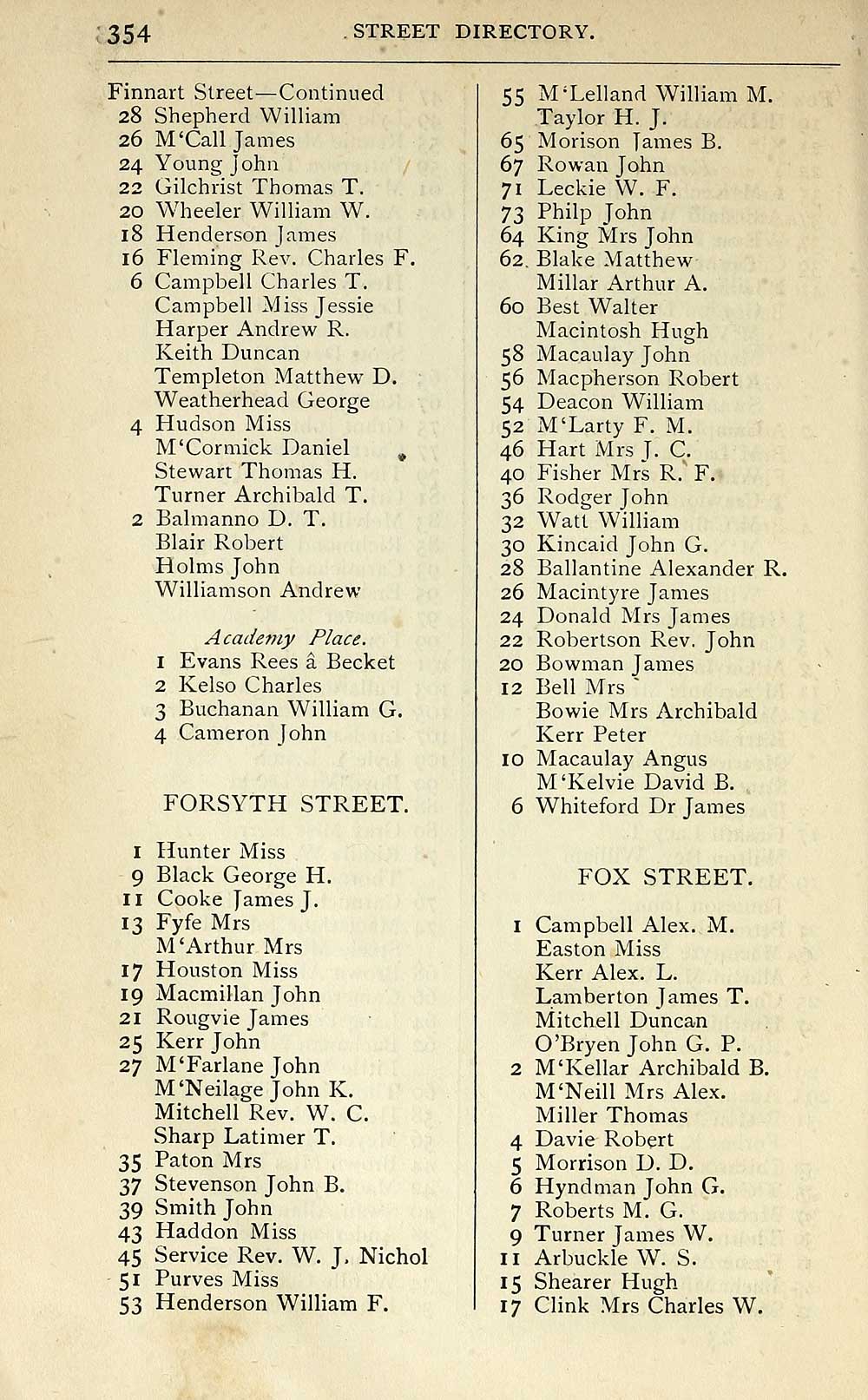 386 Towns Greenock 1847 1912 Post Office Greenock Directory 1905 1906 Scottish Directories National Library Of Scotland
