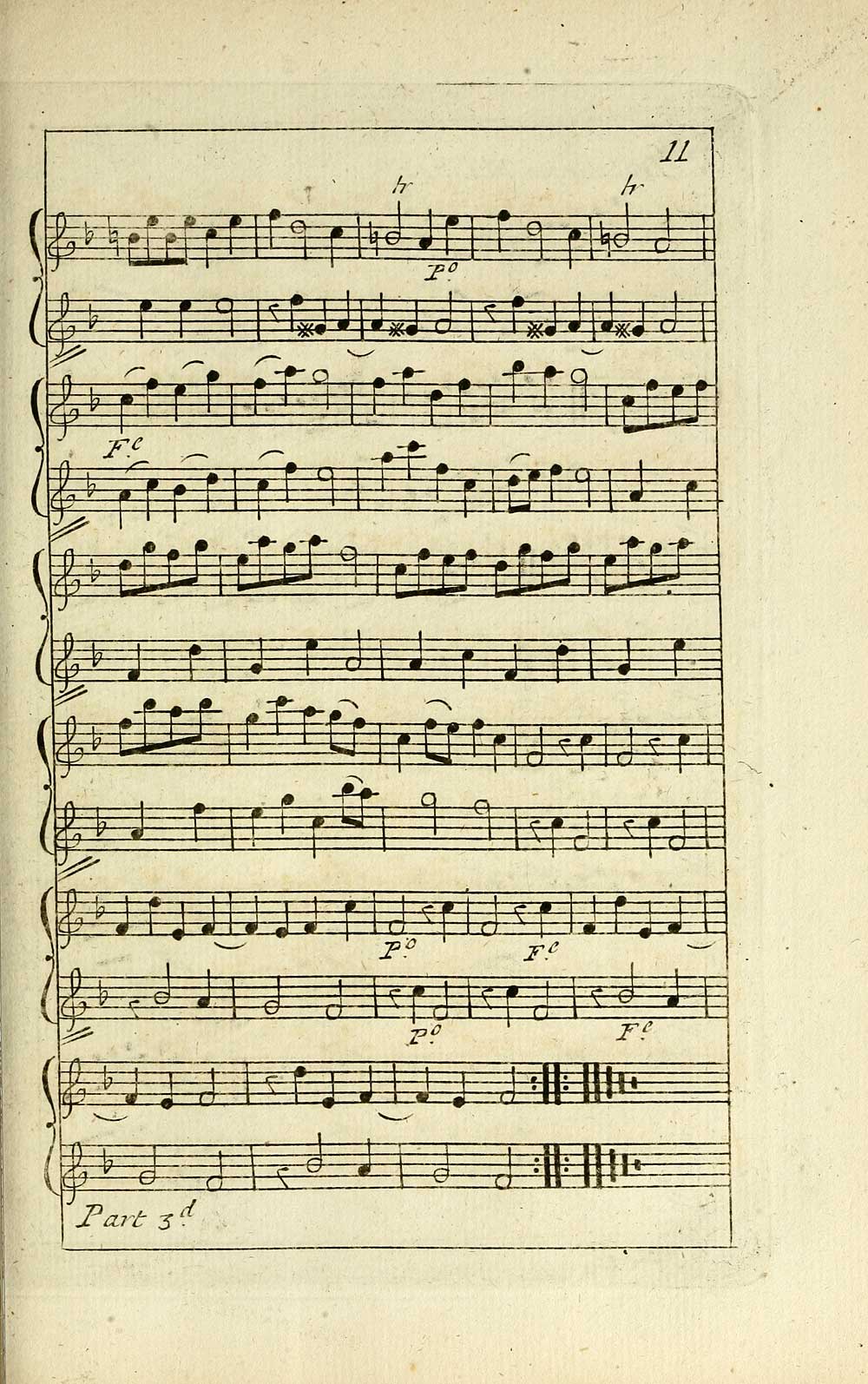 (91) Page 11 Glen Collection of printed music > Printed music