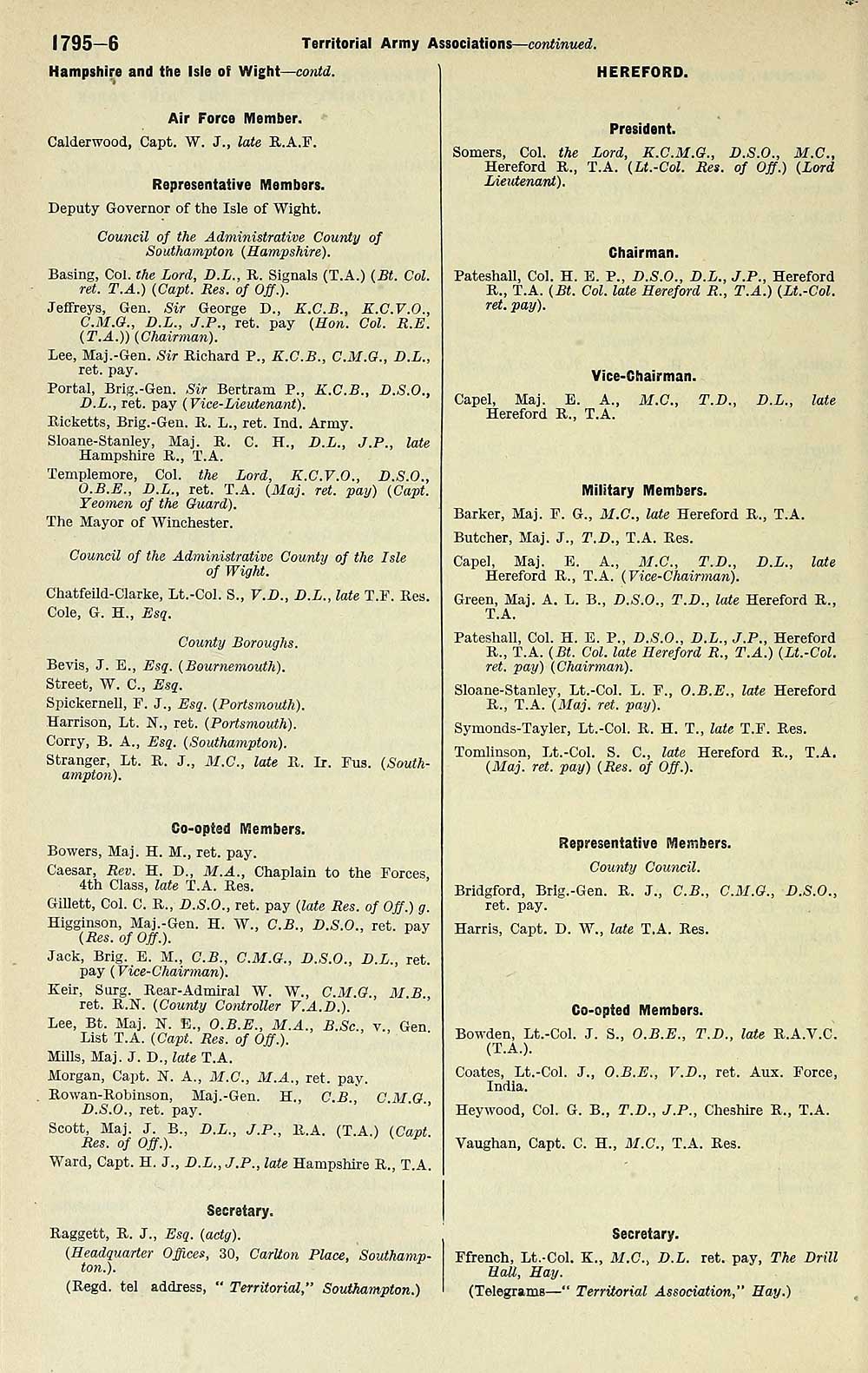 404 Army Lists Quarterly Army Lists Second Series July 1940 December 1950 1941 First Quarter Volume 2 British Military Lists National Library Of Scotland