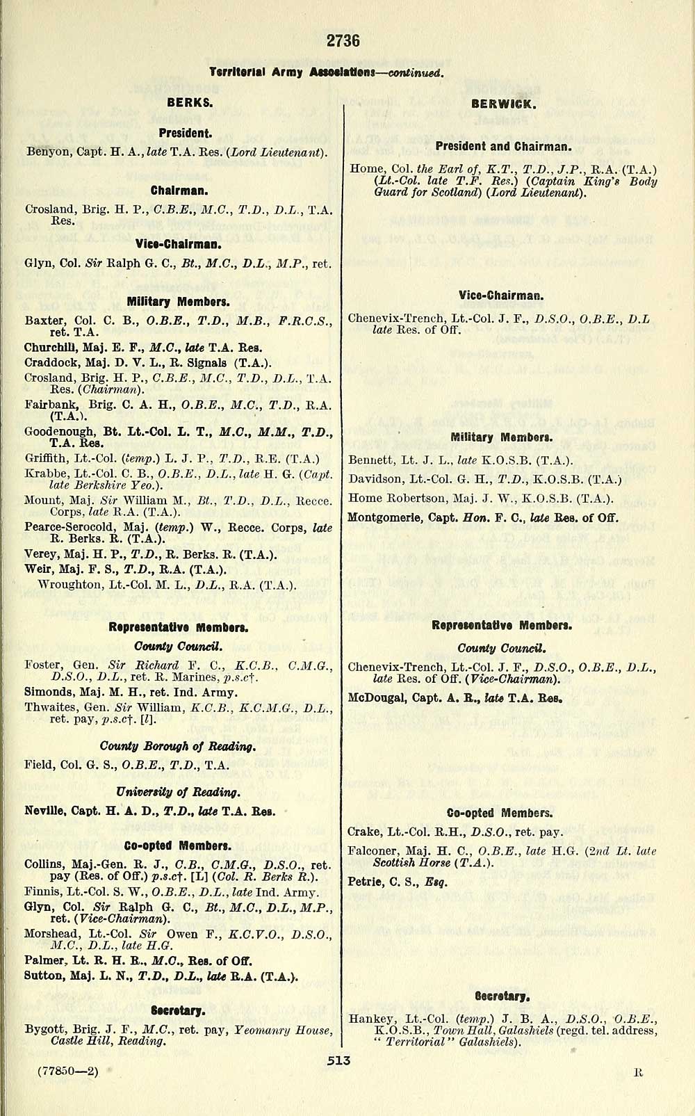 519 Army Lists Quarterly Army Lists Second Series July 1940 December 1950 1946 Third Quarter Part 2 Volume 1 British Military Lists National Library Of Scotland