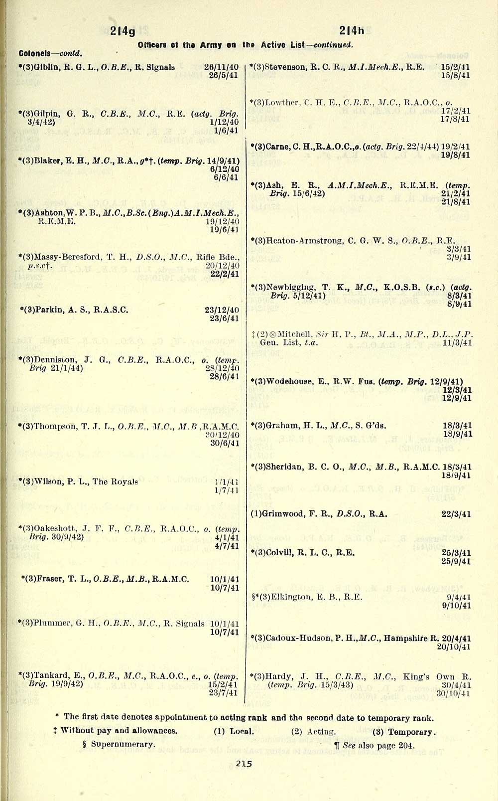 221 Army Lists Quarterly Army Lists Second Series July 1940 December 1950 1946 Second Quarter Part 1 Volume 1 British Military Lists National Library Of Scotland