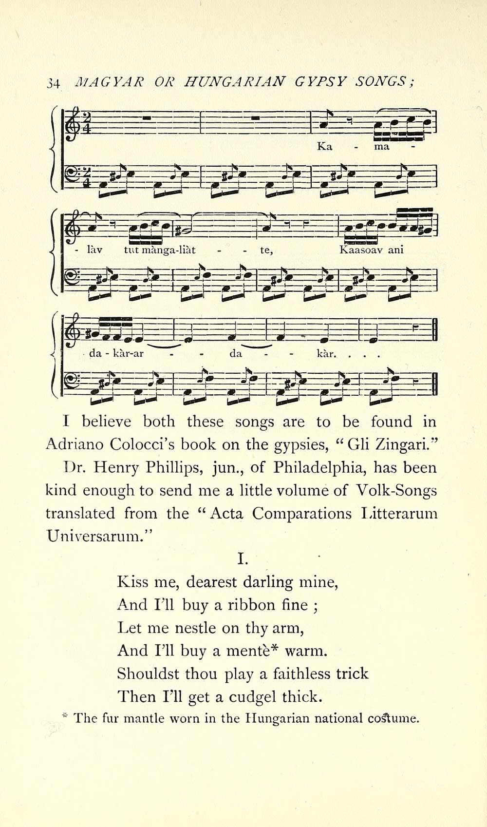 (58) Page 34 - Glen Collection of printed music > Printed text ...