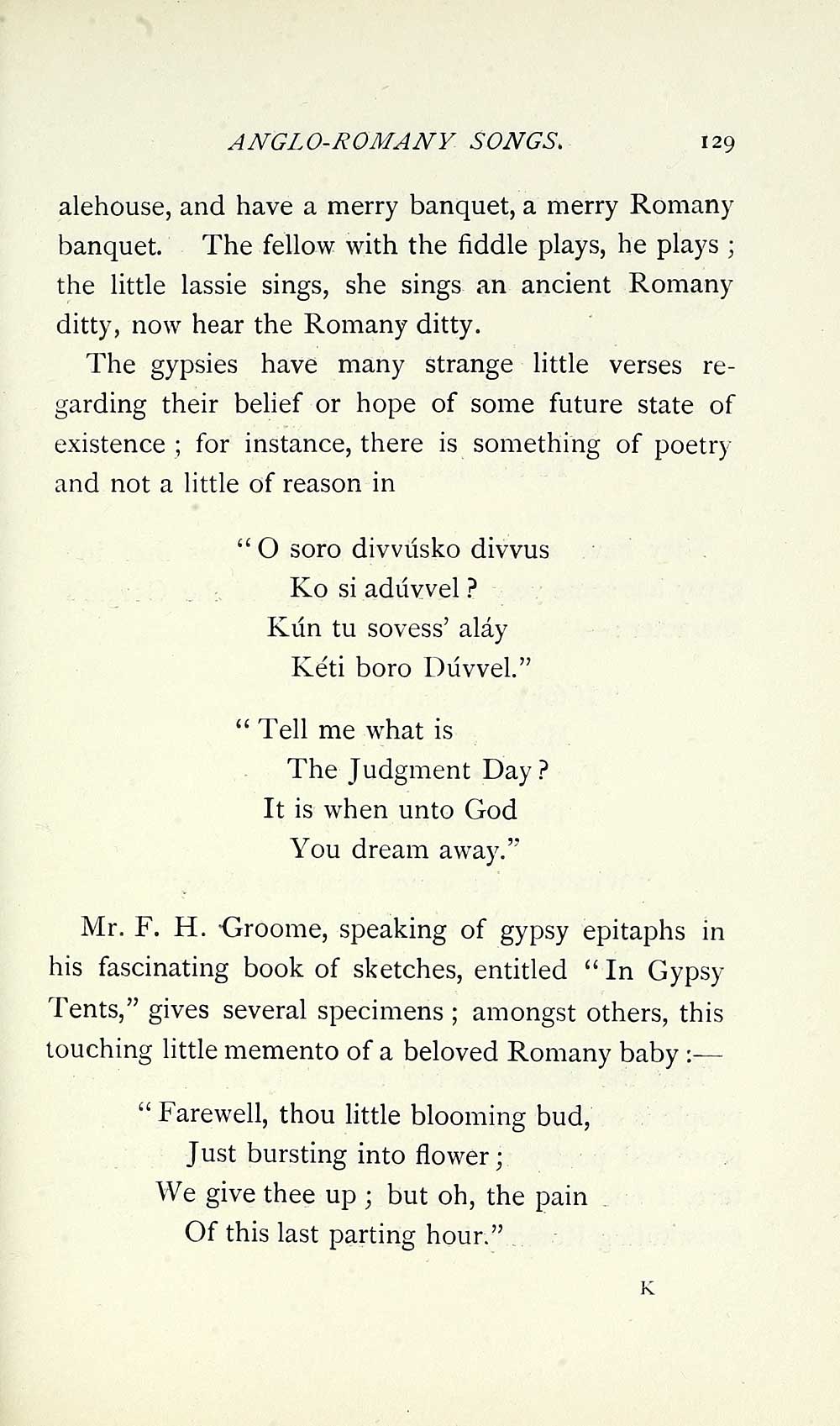(153) Page 129 - Glen Collection of printed music > Printed text ...
