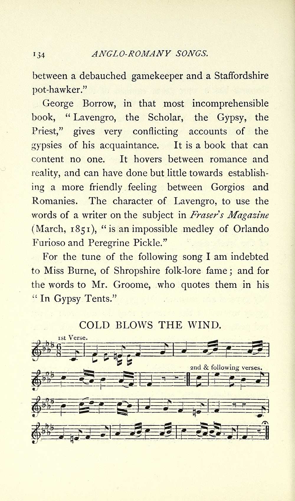 (158) Page 134 - Glen Collection of printed music > Printed text ...