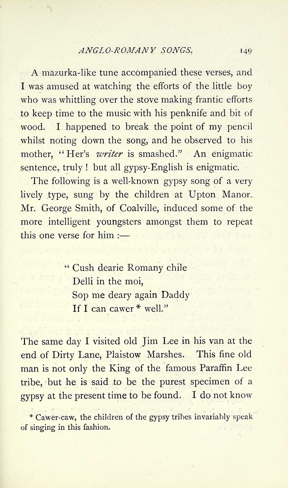 (173) Page 149 - Glen Collection of printed music > Printed text ...