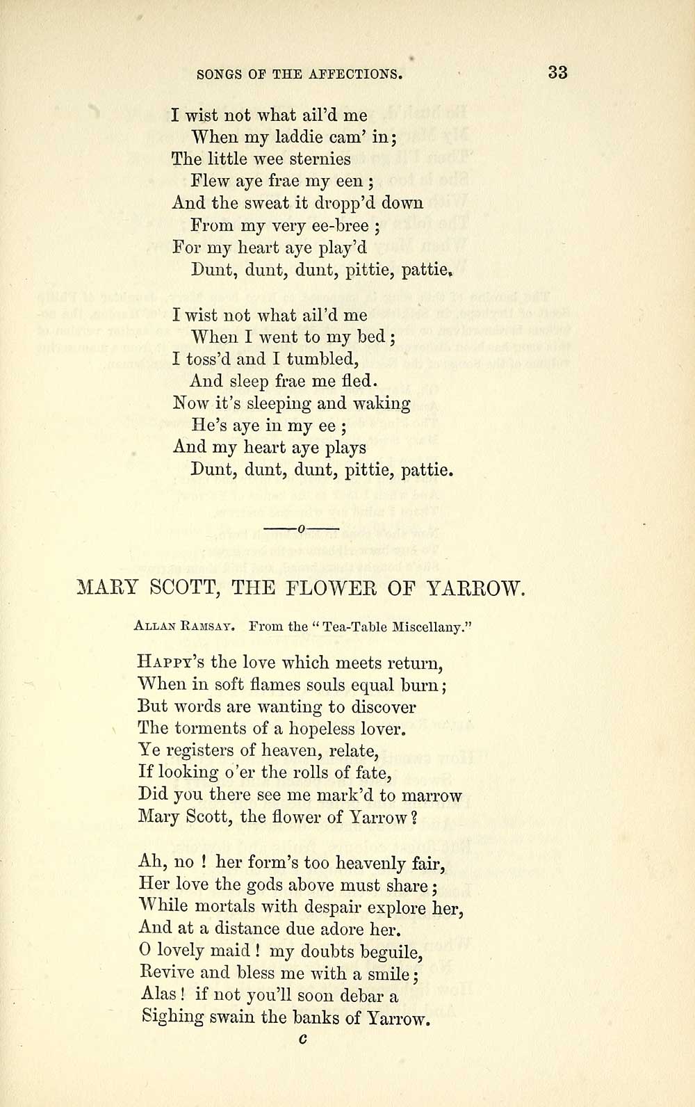  49 Page 33 Mary Scott The Flower Of Yarrow Glen Collection Of 